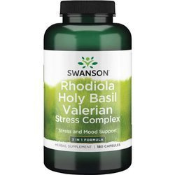 Rhodiola Holy Basil Valerian Stress Complex