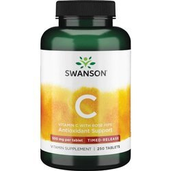 Vitamin C 500 mg mit Wildrose mit verlängerter Wirkung 250 Tabletten