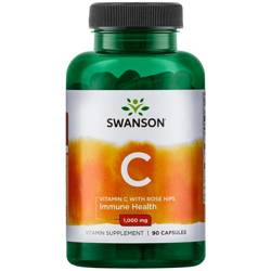 Vitamin C 1000 mg mit Wildrose 90 Kapseln
