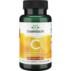 Vitamin C 500 mg mit Wildrose 100 Kapseln