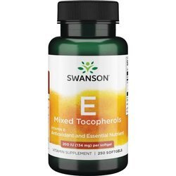 Vitamin E 200IU (Mischung von Tocopherolen) 250 Gelkapseln