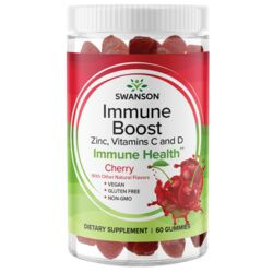 Immune Boost Gummies with Acerola, Zinc and Vitamin C & D - Cherry