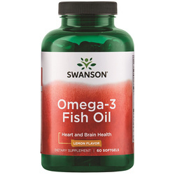 Omega-3 Fish Oil - Lemon Flavor
