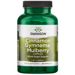 Cinnamon Gymnema Mulberry Complex - 3-in-1 Formula