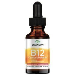 Vitamin B12 Cyanocobalamin - Strawberry Liquid