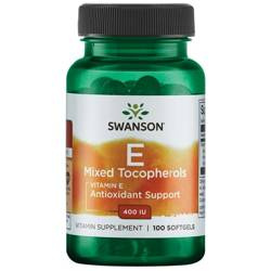 Vitamin E Mixed Tocopherols 400 IU 100 Softgels
