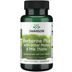 Berberine Plus with Bitter Melon & Milk Thistle – 3 in 1 Formula