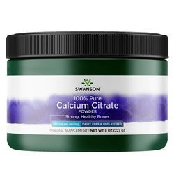 100% Pure Calcium Citrate Powder - Dairy Free & Unflavored