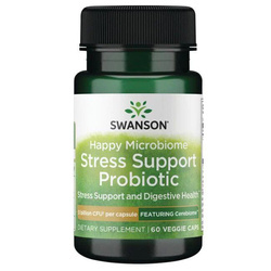 Happy Microbiome Stress Support Probiotic - Featuring Cerebiom