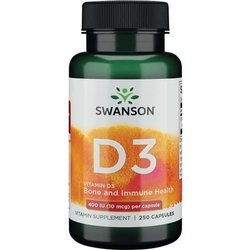 Vitamin D3 400 IU 250 Caps